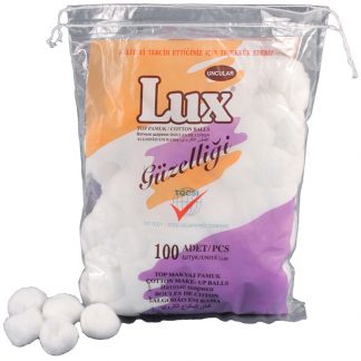 Lux 100% Cotton Make-Up Balls, 100/Pack