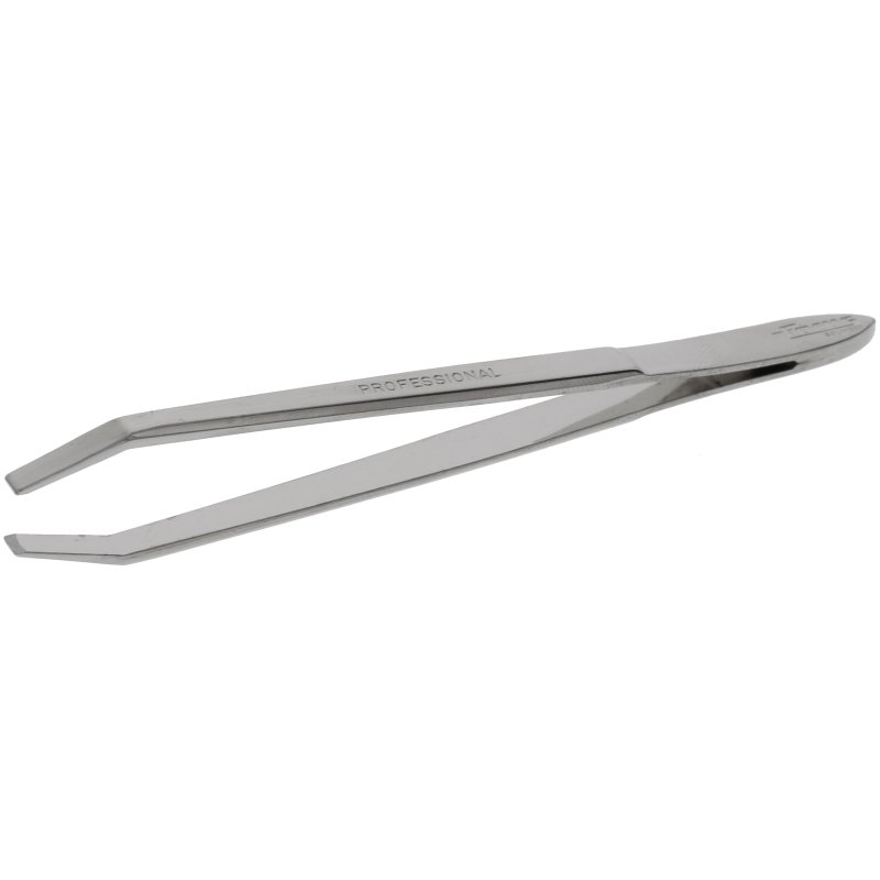 Focus Tweezer Stainless Steel Square End, Nickel