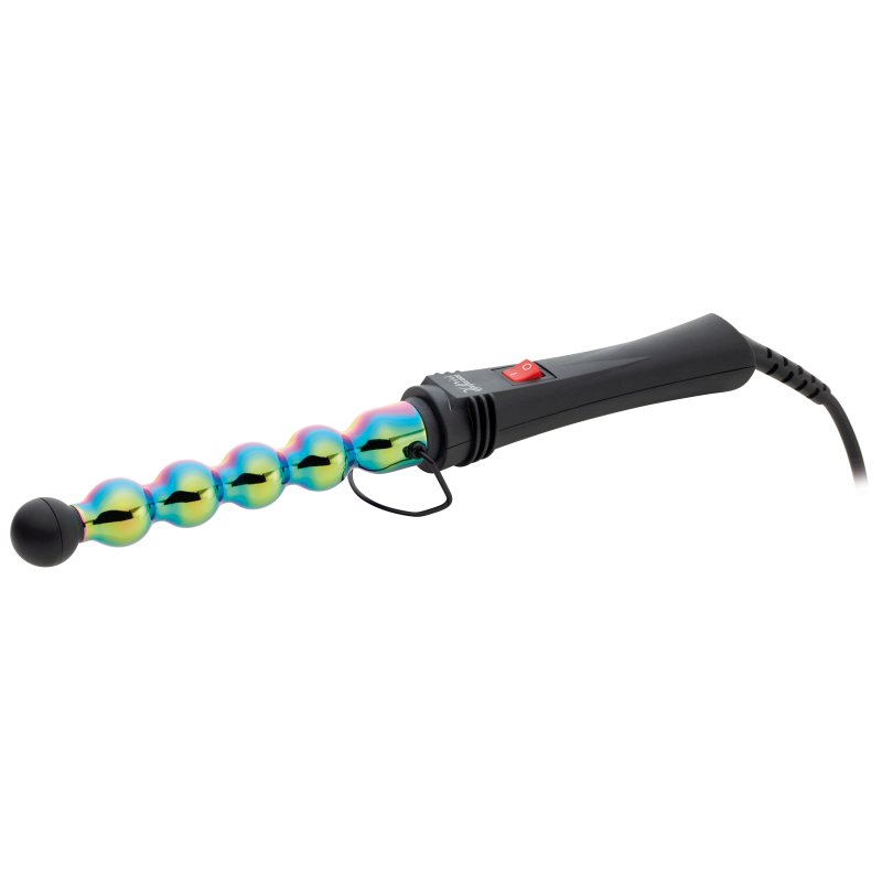 Gamma Più Iron Bubble Rainbow Curler, 25mm, 200°C