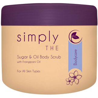 Simply The Face & Body Frangipani Sugar & Oil Scrub, 500ml