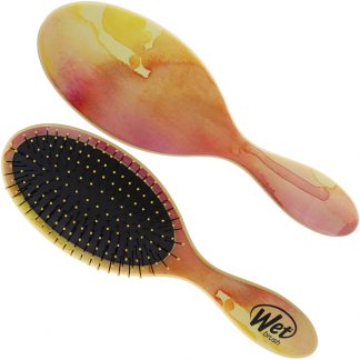 WetBrush Original Detangler Watercolor Orange