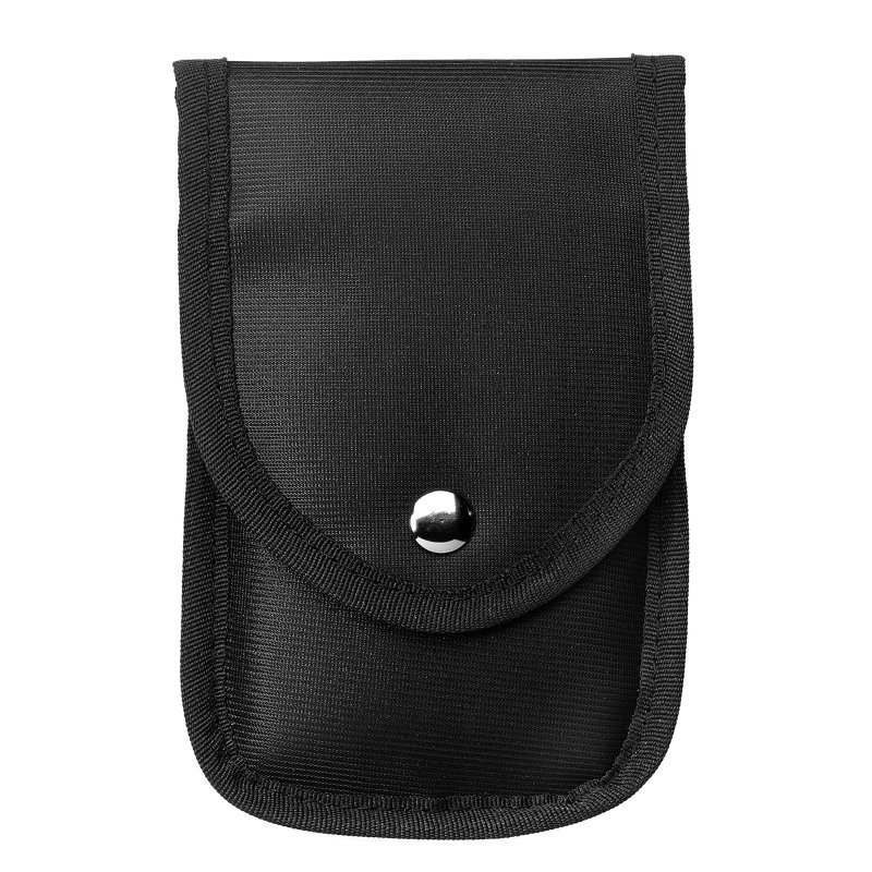 Qosmedix Brush Set 6 Piece In Front Snap Case, Black - Image 2