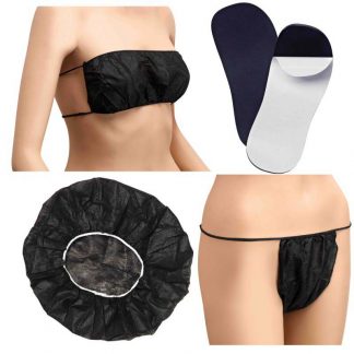 Qosmedix Disposable Spray Tanning Kit, 4 Pieces