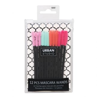 Cala Urban Studio Coloured Mascara Wands, Assorted Colours, 12/Pack