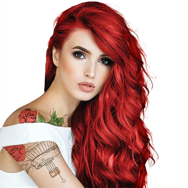 Celeb Luxury Viral Hybrid Toner Colorditioner with BondFix, Red, 244ml - Image 4