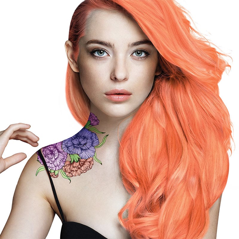 Celeb Luxury Viral Hybrid Toner Colorditioner with BondFix, Coral, 244ml - Image 4