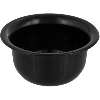 Shaving Mug Plastic, Black