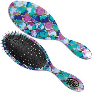 WetBrush Original Detangler Watercolor Mosaic, Blue Moroccan