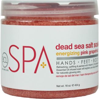 BCL Spa Energizing Pink Grapefruit Dead Sea Salt Soak, 454g