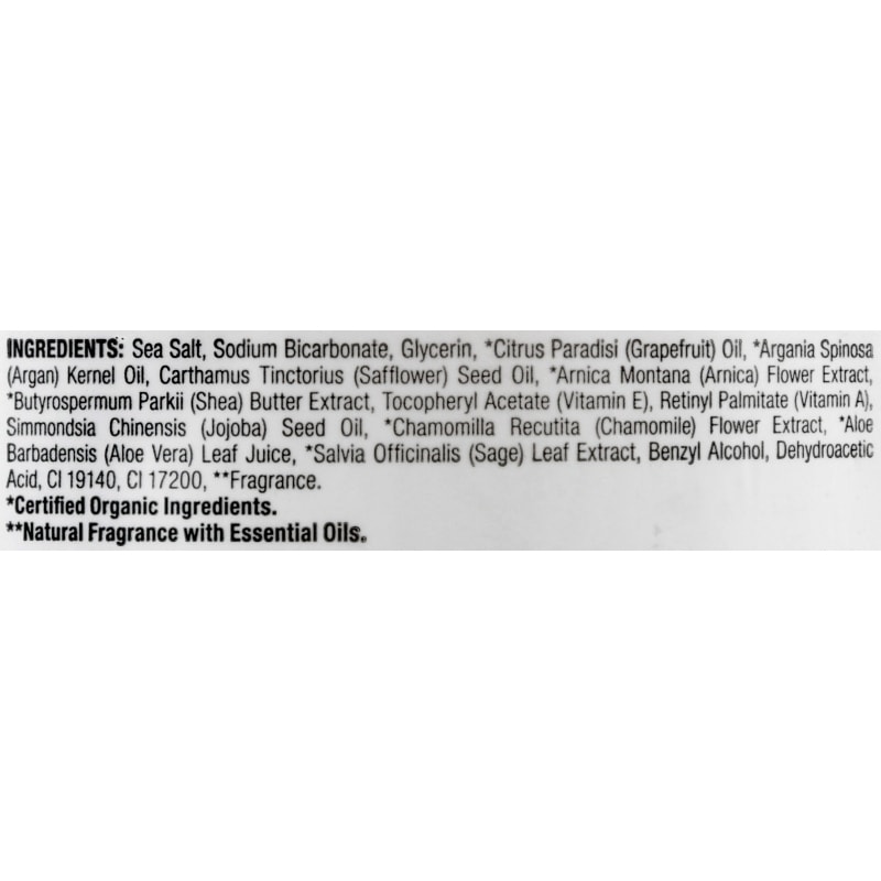 BCL Spa Energizing Pink Grapefruit Dead Sea Salt Soak, 454g - Image 3