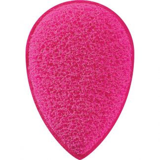 Qosmedix Facial Finger Mitt Exfoliating Sponge, Hot Pink