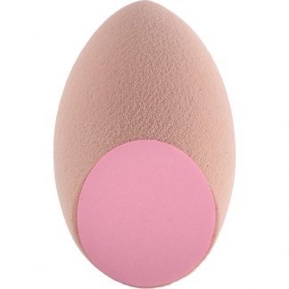 Qosmedix Dual Textured Blending Sponge, Nude/Pink