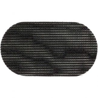 Barber Hair Grippers, Black, 2/Pack