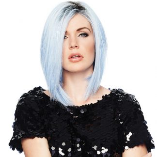 HairUWear Hairdo Wig Fantasy - Out Of The Blue (Rooted, Light Blue)