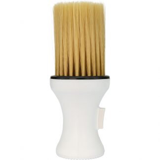 Barber Neck Brush for Talc, White