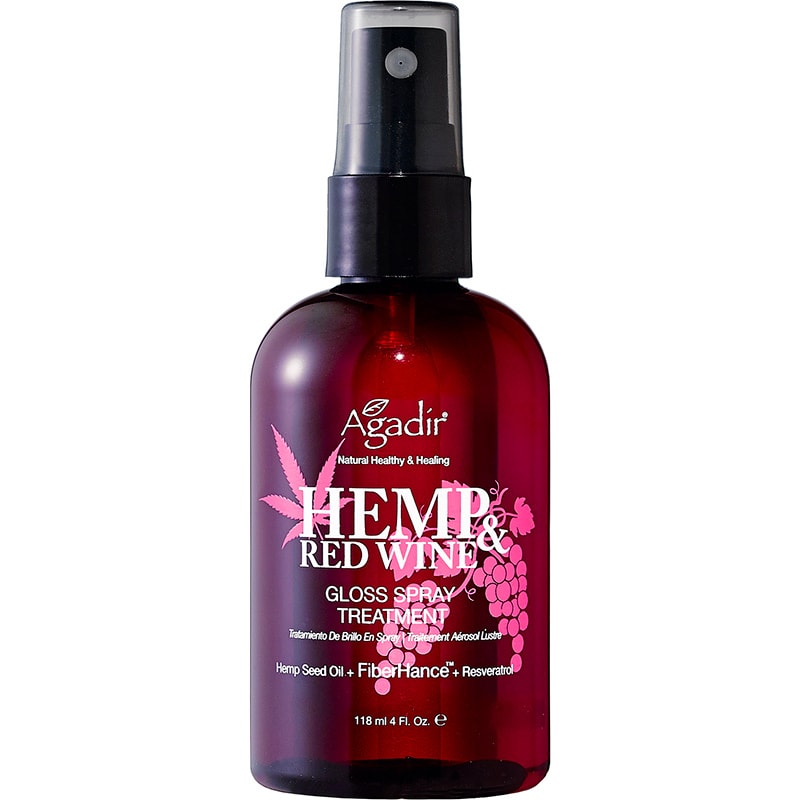 Agadir Hemp & Red Wine Gloss Spray Treatment, 118ml
