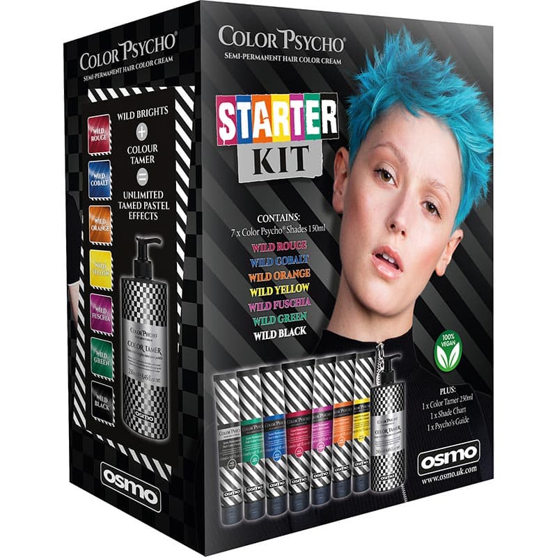 OSMO Color Psycho Starter Kit, 7 Colors