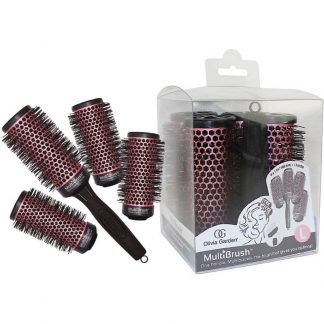 Olivia Garden MultiBrush 5 Piece Kit, 46mm