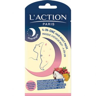L'Action Paris 4-In-1 Hair Night Mask, 20ml