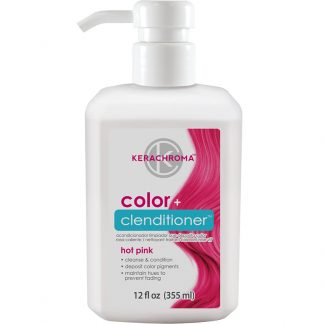 Kerachroma Vivid Color + Clenditioner, Hot Pink, 355ml