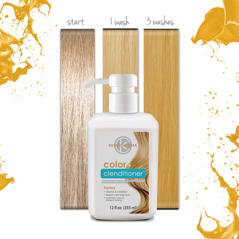 Kerachroma Natural Color + Clenditioner, Honey - Image 2
