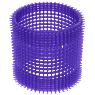 Setting Hair Curlers with Pins - 64mm, Violet, 2/Pack