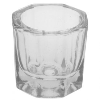Nail Dappen Glass Dish without Lid