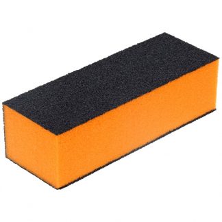 Nail Buffer, Orange & Black