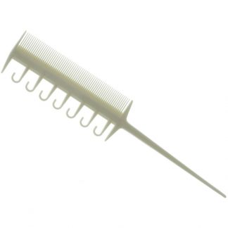 Comb for Hair Colour & Highlighting, White