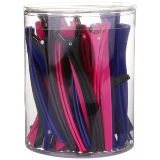 Sectioning Clips Tub, Assorted Colours, 11.5cm, 36/Tub
