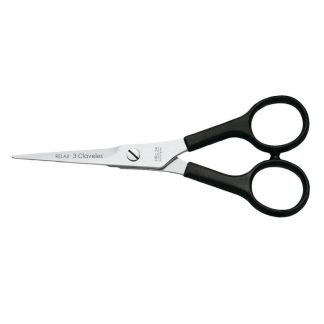 3Claveles School Relax Black Handles Classic Scissor