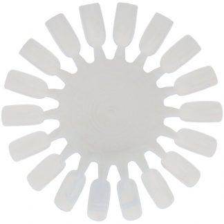 Nail Polish Plastic Display Disc for Practise