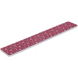 Nail File Flowery Coloured, 240 Grit, 17.8 x 2.8cm