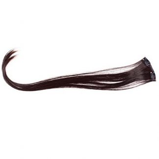 EMMA Synthetic Straight Hair Piece on 2 Clips, 45cm