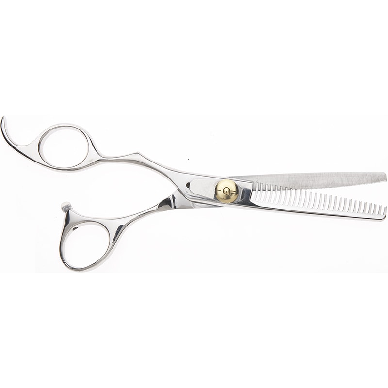 Olivia Garden SilkCut Offset Left-Handed Set: Scissor, Thinner & Case - Image 3