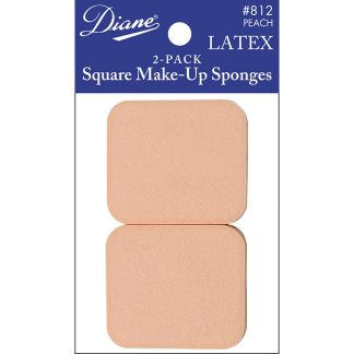 Diane Square Latex Make-Up Sponges, 2/Pack