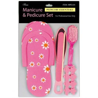 Sina Manicure & Pedicure Set, Pink