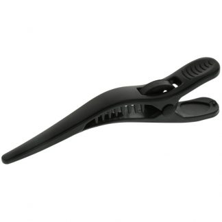 Sectioning Clips, Perfect Clip with No Metal, Black, 10cm, 2/Pack