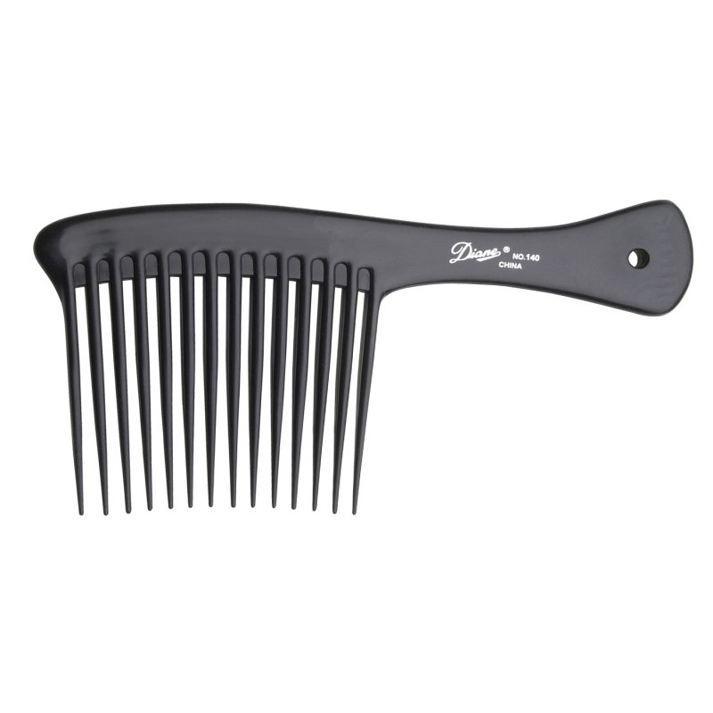 Diane Large Rake Comb, Black