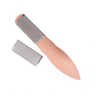 Credo Solingen Flat Callus Rasp, Coarse/Fine, Apricot