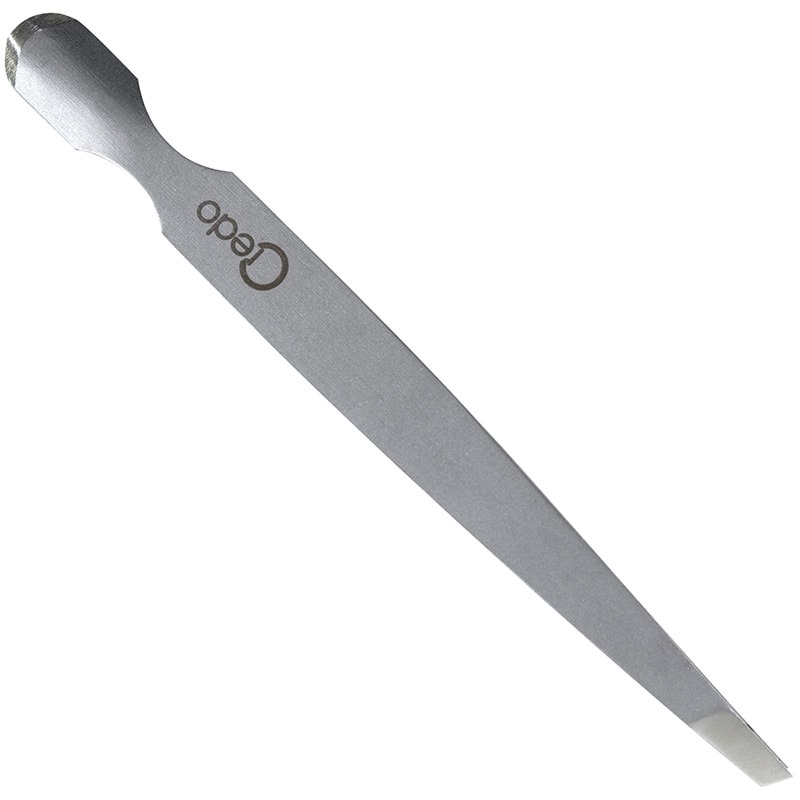 Credo Solingen Stainless Steel Tweezer - Slanted Body & Cleaner