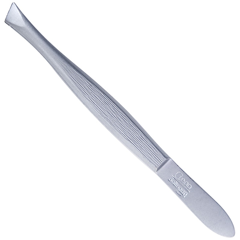 Credo Solingen Matt Chrome Slanted Tweezer