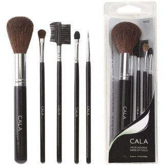 Cala Cosmetic Brush Kit, 5/Pack