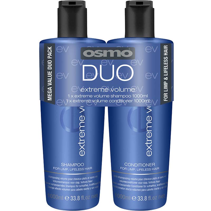 OSMO Extreme Volume Banded Pack Duo Shampoo & Conditioner (2 x 1 Litre)