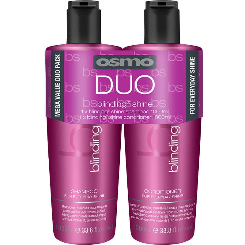 OSMO Blinding Shine Banded Pack Duo Shampoo & Conditioner (2 x 1 Litre)