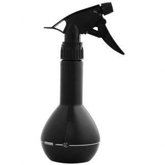 Water Spray Bottle - Black Acrylic, 350ml