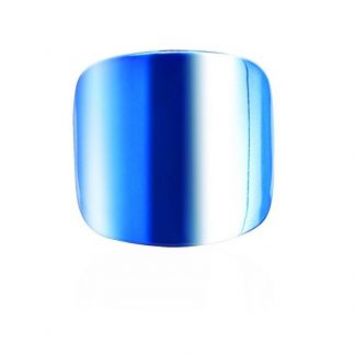 Dashing Diva Metallic Toenails, Blue Steel, 120/Box