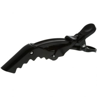 Sectioning Croc Clips, Large, Black, 4/Pack
