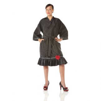 Olivia Garden Boutique All Purpose Gown, Black with Flower