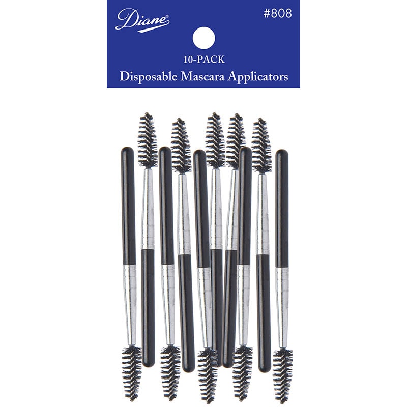 Diane Disposable Mascara Applicators, 10/Pack